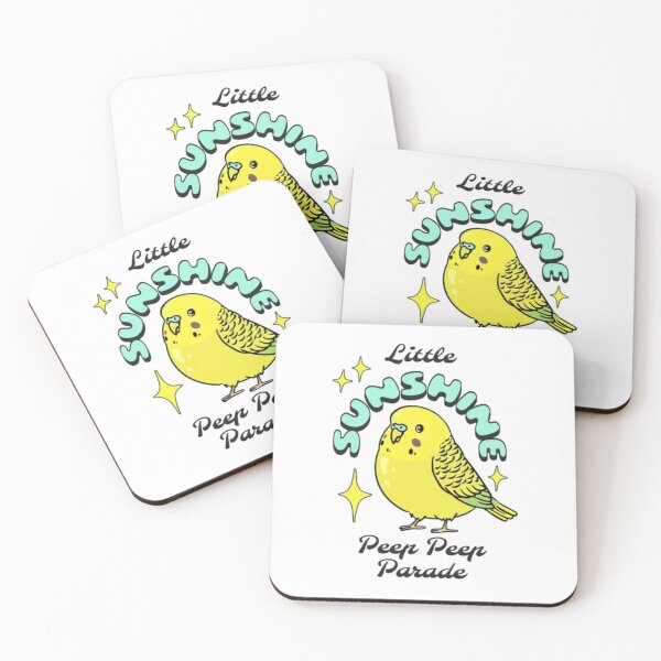 Item preview, Cute Budgie Sunshine - Little Peep Peep Parade designed and sold by GenZFashion000.