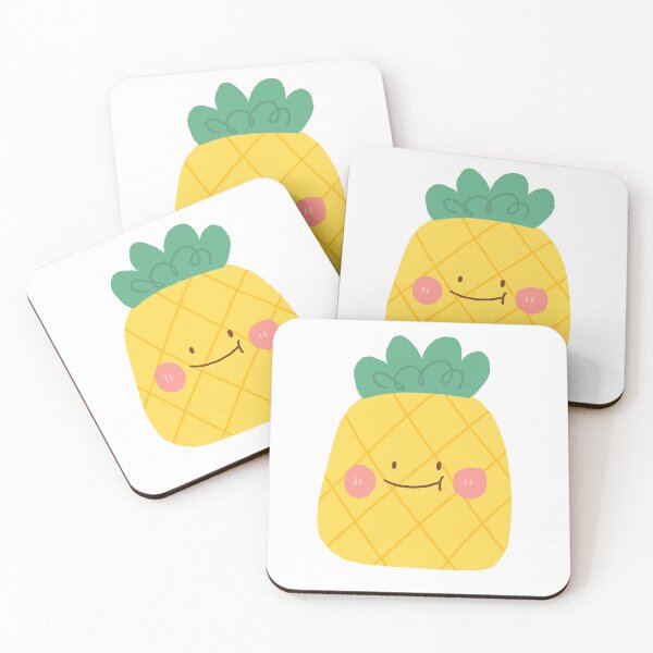 Item preview, Super cute pineapple doodle style designed and sold by Tangtangz.
