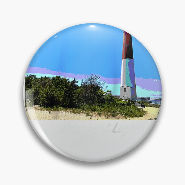 Item preview, Barnegat Lighthouse LBI NJ Long Beach Island New Jersey Raglan Baseball Tee designed and sold by kevincuellar.