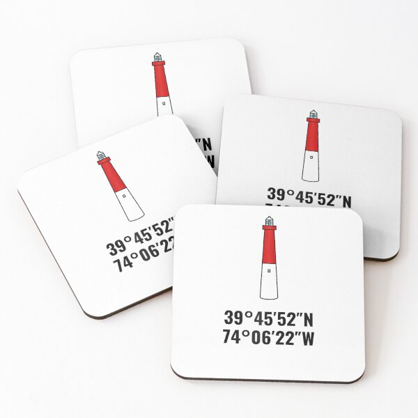 Item preview, Barnegat lighthouse coordinates Raglan Baseball Tee designed and sold by RKdrawings.