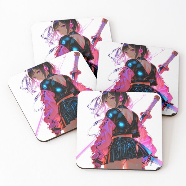 Item preview, Arcade Cyberpunk Anime Girl Design designed and sold by AnimDream .