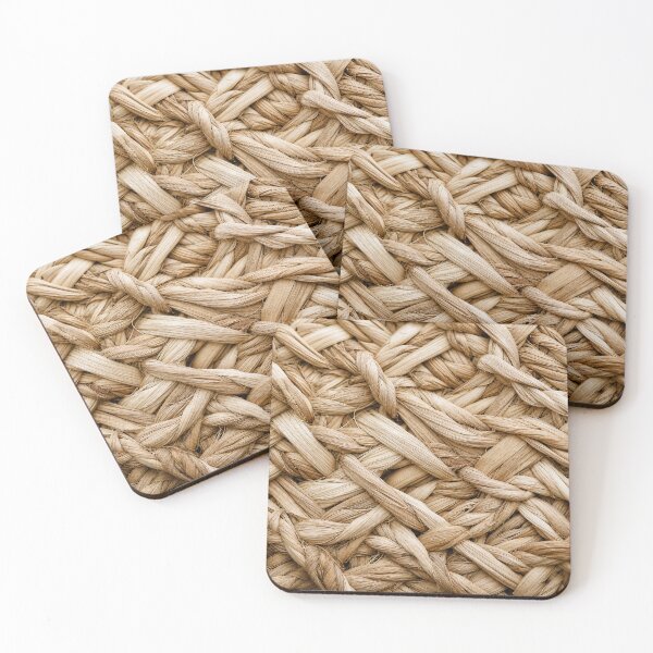 Item preview, Natural Raffia Weave Macro Texture designed and sold by frumixart.