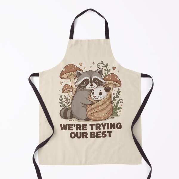 Item preview, Cute Raccoon and Opossum Friendship Shirt – Emotional Support Bestie Tee designed and sold by ZyxDes.