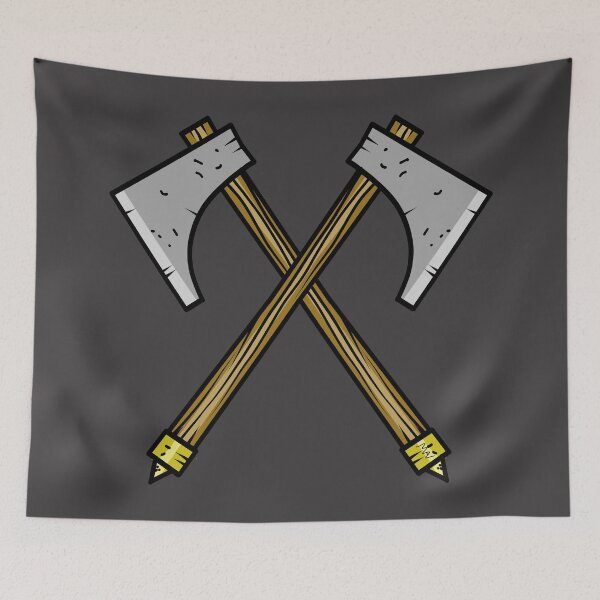 Item preview, Fantasy hand axes designed and sold by AlfreyArt.