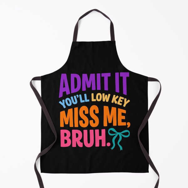 Item preview, Funny Low Key Miss Me Bruh Farewell Gift designed and sold by KroghDs.