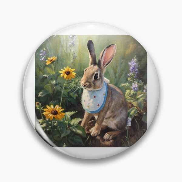 Item preview, Sweet Bunny in a Baby Bib designed and sold by KrisGraphic45.