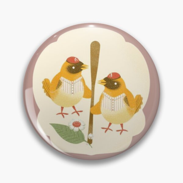 Item preview, Little Baseball Birds designed and sold by mellow-koko.