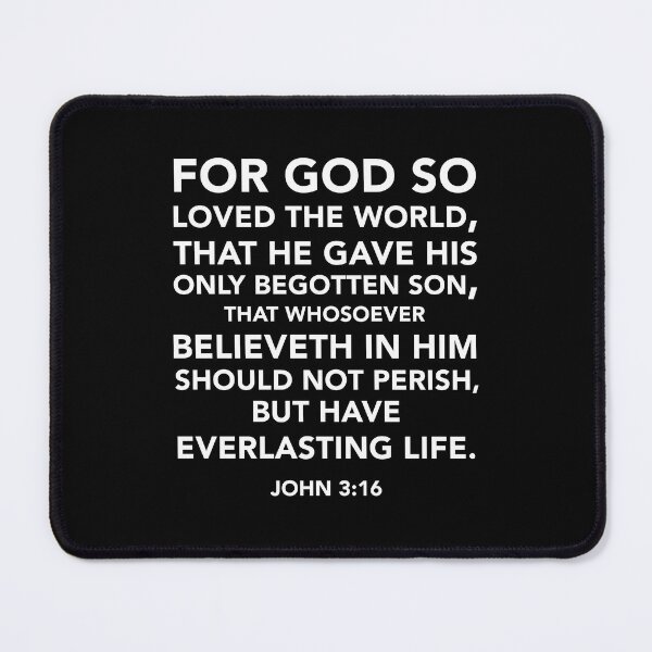 Item preview, John 3:16 For God so loved the world designed and sold by corbrand.