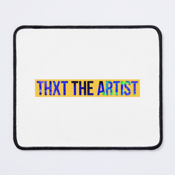 Item preview, Modern Glitch Text Art Blue On Orange Vibrant Typography designed and sold by StoriesSkyck.