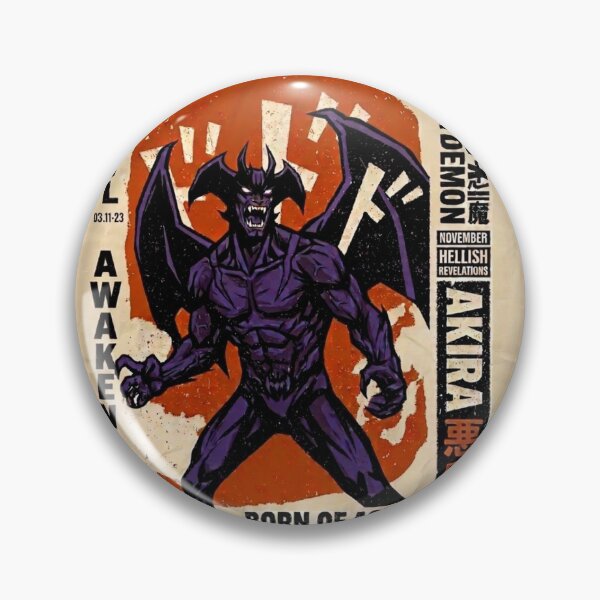 Item preview, Retro Demon Hero - Vintage Japanese Movie Poster Style designed and sold by zumerdiego.