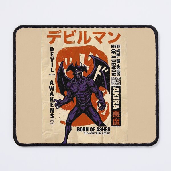 Item preview, Retro Demon Hero - Vintage Japanese Movie Poster Style designed and sold by zumerdiego.