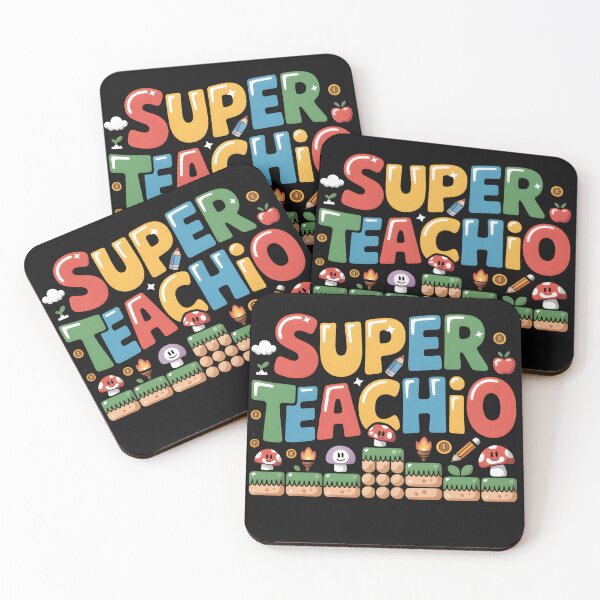 Item preview, Super Teachio Teacher Appreciation Day Gaming  designed and sold by ViktoonShirts.