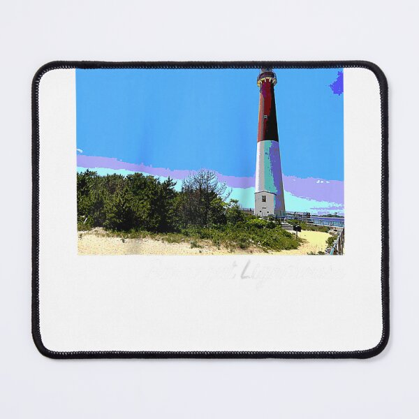 Item preview, Barnegat Lighthouse LBI NJ Long Beach Island New Jersey Raglan Baseball Tee designed and sold by kevincuellar.