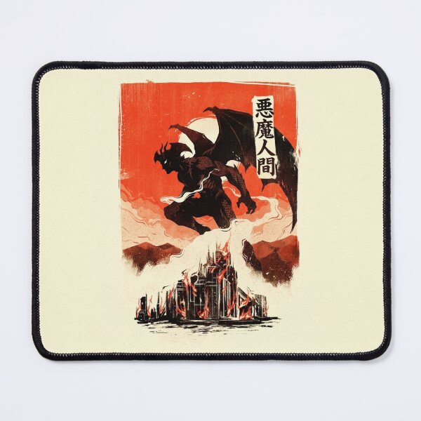 Item preview, Copy of Retro Demon Hero - Vintage Japanese Movie Poster Style designed and sold by zumerdiego.