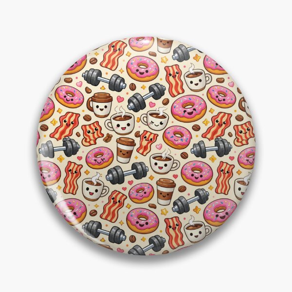 Item preview, Bacon Barbells Coffee Donuts designed and sold by OlympicsMerch.