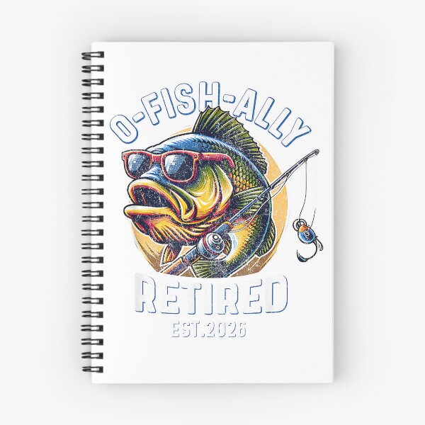 Item preview, Fisherman Retirement 2026 Ofishally Retired 2026 T-Shirt designed and sold by kevincuellar.