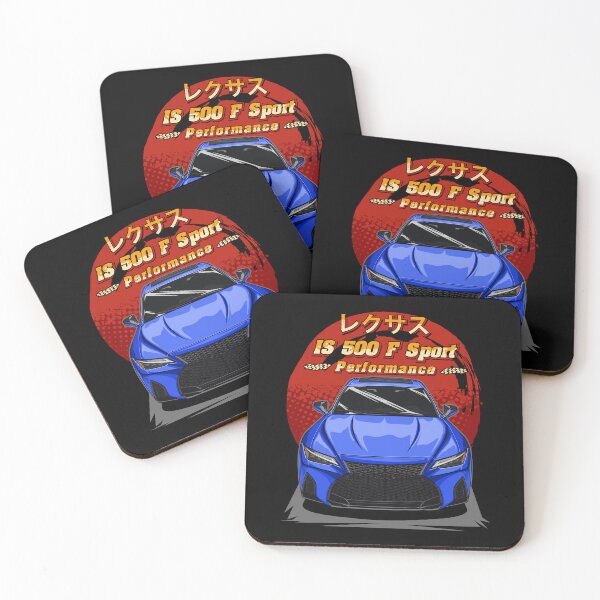 Item preview, IS 500 F Sport Performance Japanese Sunset Street Racer Illustration  designed and sold by RAS-77.