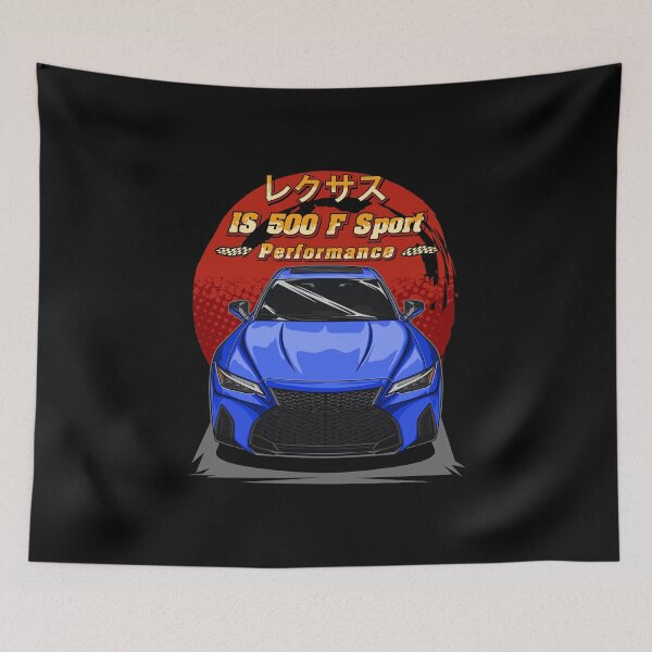 Item preview, IS 500 F Sport Performance Japanese Sunset Street Racer Illustration  designed and sold by RAS-77.