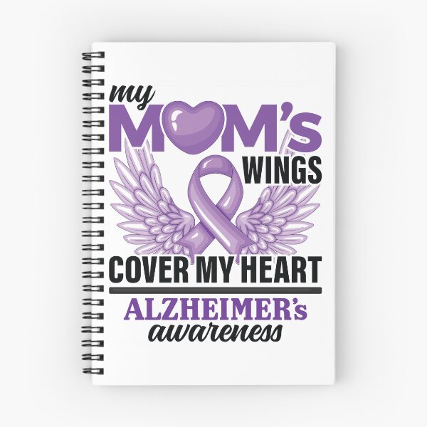 Item preview, My Mom's Wings Cover My Heart Alzheimer's designed and sold by Makisarsi.