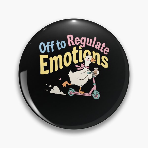 Item preview, Funny Mental Health Duck Scooter Self Care Gift designed and sold by KroghDs.