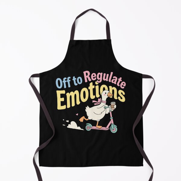 Item preview, Funny Mental Health Duck Scooter Self Care Gift designed and sold by KroghDs.