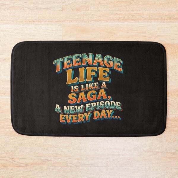 Item preview, TEENAGE LIFE SAGA VINTAGE RETRO designed and sold by Atelier RLGS.
