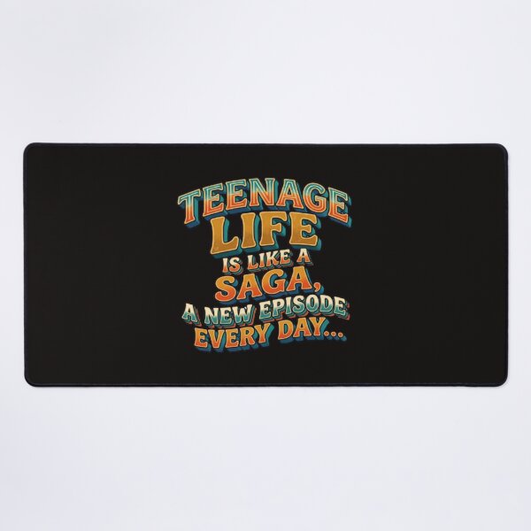 Item preview, TEENAGE LIFE SAGA VINTAGE RETRO designed and sold by Atelier RLGS.