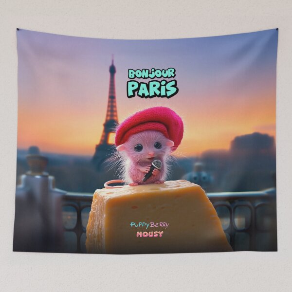 Item preview, Mousy on Paris designed and sold by PuppyBerry.