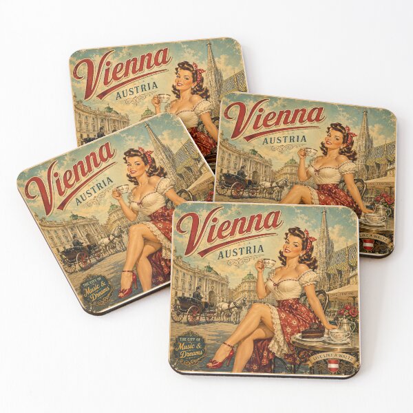 Item preview, Pinup Vienna Austria Variant  designed and sold by PINDROPPA.