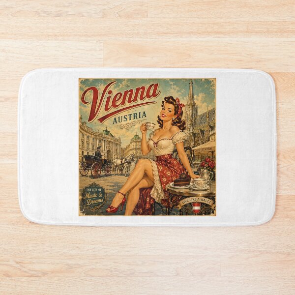 Item preview, Pinup Vienna Austria Variant  designed and sold by PINDROPPA.