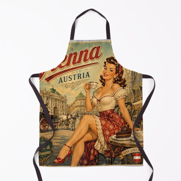 Item preview, Pinup Vienna Austria Variant designed and sold by PINDROPPA.
