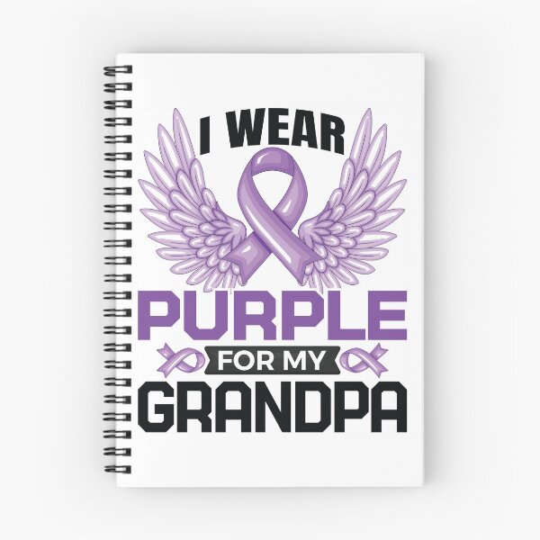 Item preview, I Wear Purple For My Grandpa Alzheimer's designed and sold by Makisarsi.
