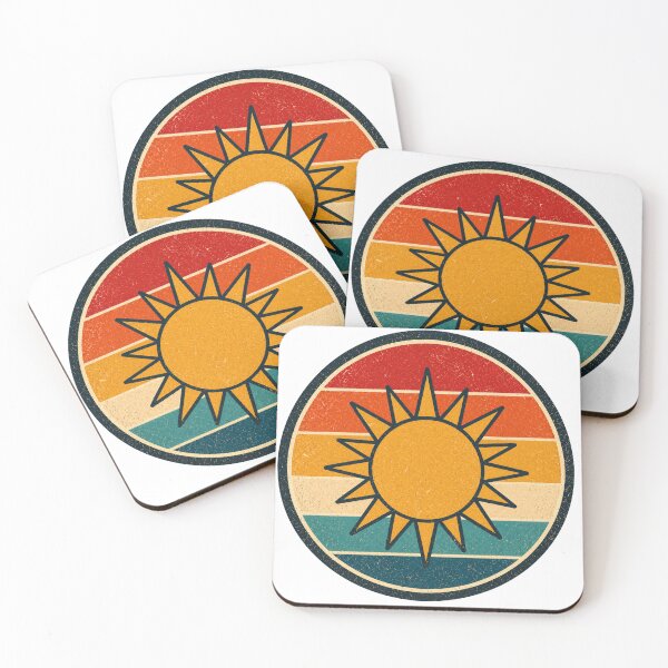 Item preview, Sun Retro Badge – Vintage Style Graphic designed and sold by Mac Sketches.
