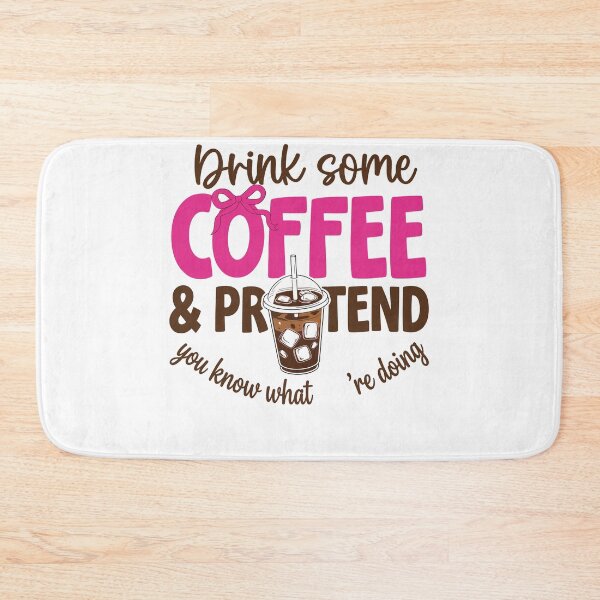 Item preview, Funny Preppy Iced Coffee Bow Humor for Women designed and sold by KroghDs.