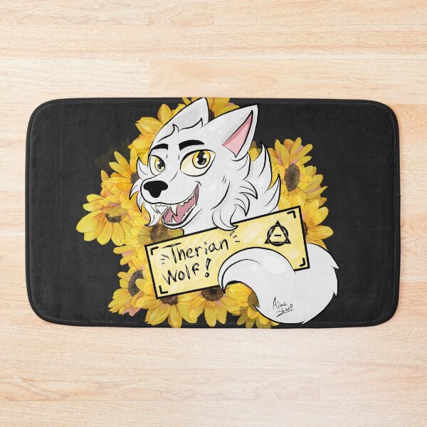 Item preview, therian white wolf designed and sold by aisuloup.