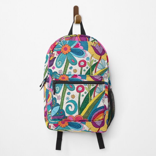 Item preview, Retro 1960's Hippie Colorful Floral Art Psychedelic Designs designed and sold by DEC02.