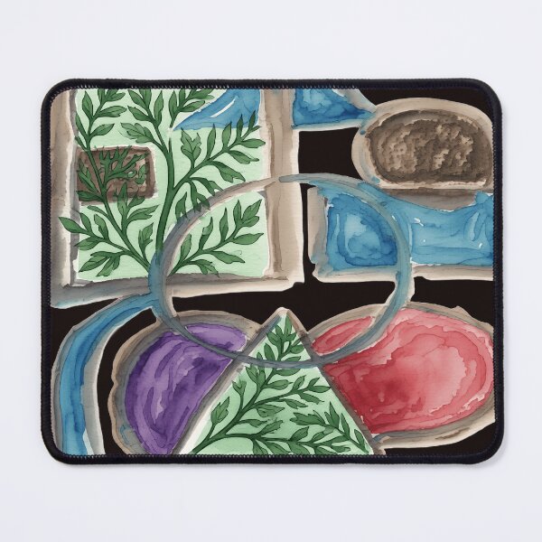 Item preview, Shapes Misbehaving Botanical colorful geometric abstract design designed and sold by SmashingDeals.