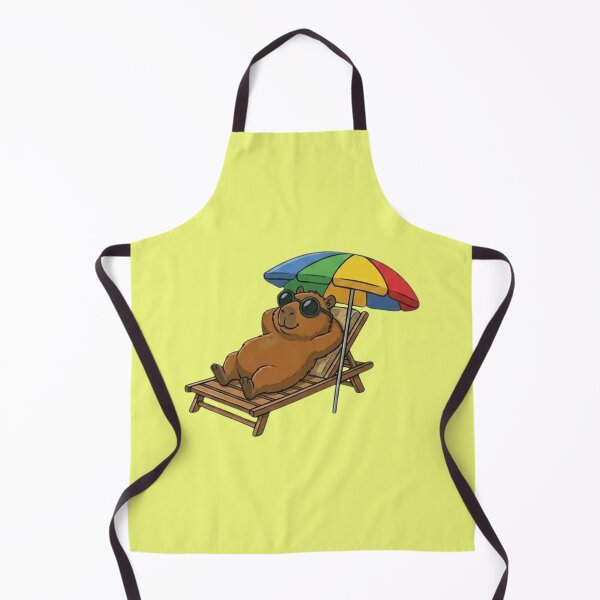Item preview, Summer Capybara Chill Vibes designed and sold by Ivy-Triggs.