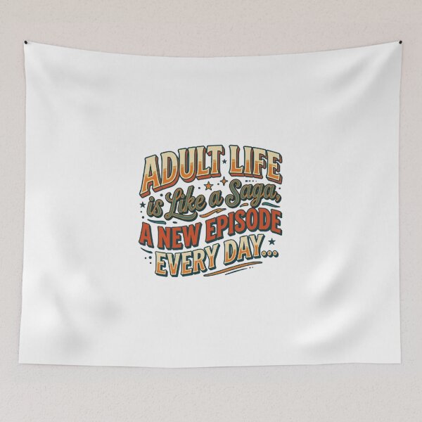 Item preview, ADULT LIFE SAGA VINTAGE RETRO designed and sold by Atelier RLGS.