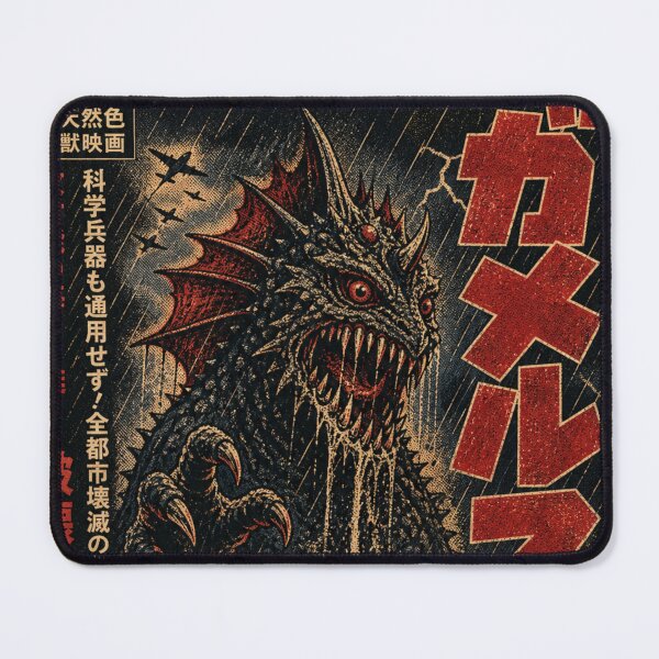 Item preview, Vintage Kaiju Monster Japanese Manga Poster - Kaiju no Ikari designed and sold by zumerdiego.