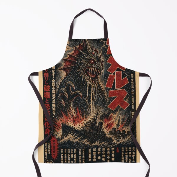 Item preview, Vintage Kaiju Monster Japanese Manga Poster - Kaiju no Ikari designed and sold by zumerdiego.