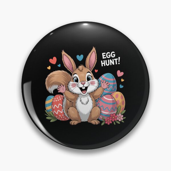 Item preview, Cute Squirrel Easter Egg Hunt Crew Animal Spring designed and sold by TrinaEspinoza.