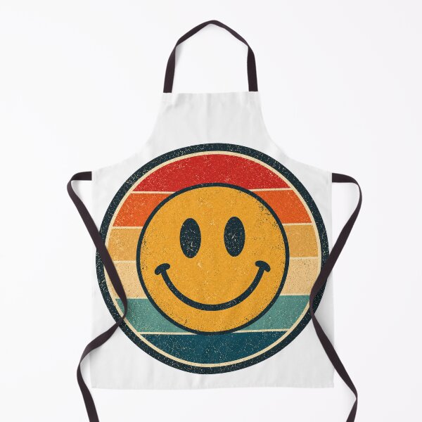 Item preview, Smiley Retro Badge – Vintage Style Graphic designed and sold by Mac Sketches.
