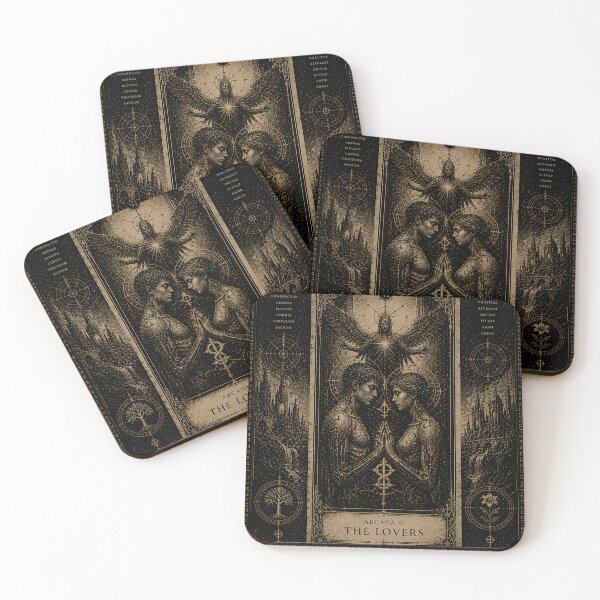 Item preview, Gothic Lovers Tarot Sacred Union designed and sold by ZetaDream.