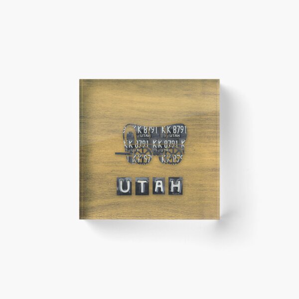 Item preview, Utah License Plate Wagon designed and sold by Elisabeth Lucas.