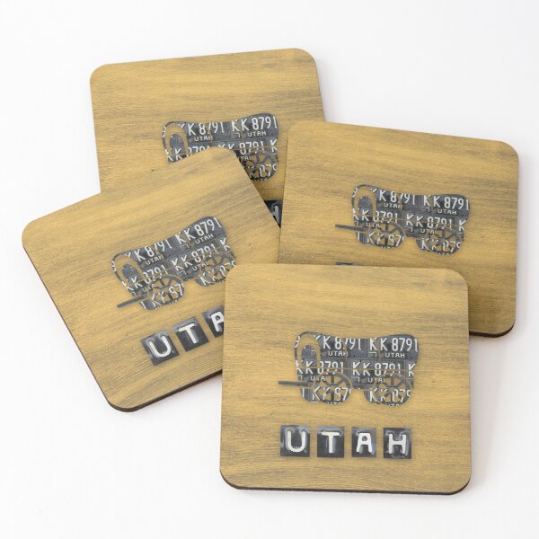 Item preview, Utah License Plate Wagon designed and sold by Elisabeth Lucas.