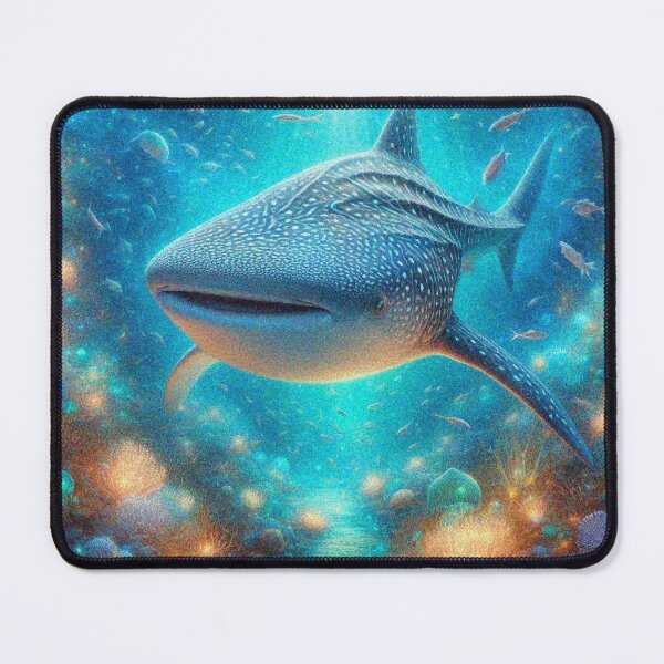 Item preview, Whale Shark Art – Cute Aesthetic Ocean Design | Marine Life Sea Animal Gift designed and sold by Illuministique.