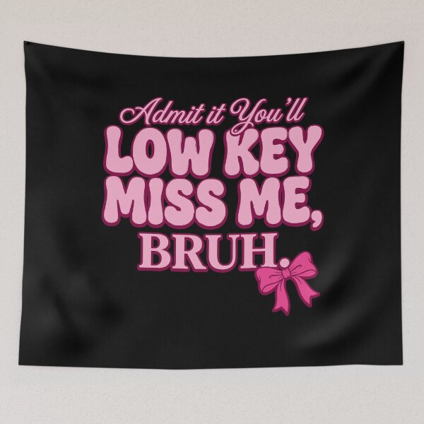 Item preview, Funny Low Key Miss Me Bruh Farewell Gift designed and sold by KroghDs.
