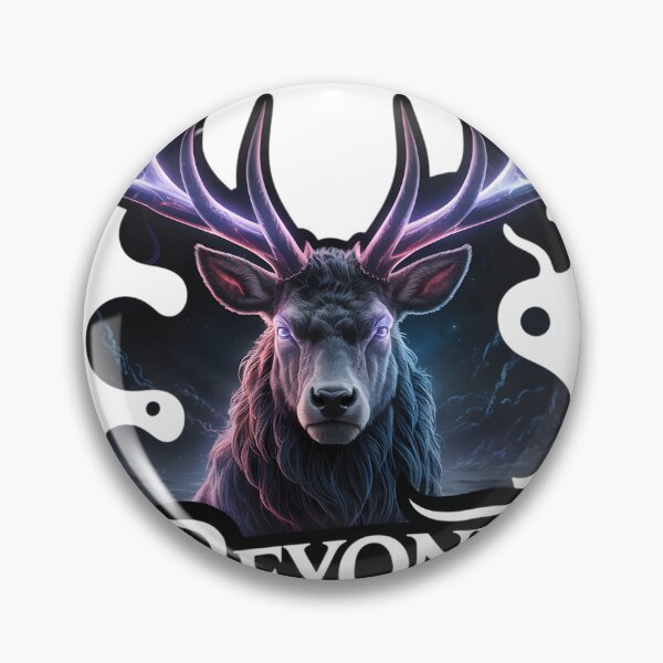 Item preview, Beyond Fear Celestial Stag Fantasy Sticker designed and sold by SurajDesigns.