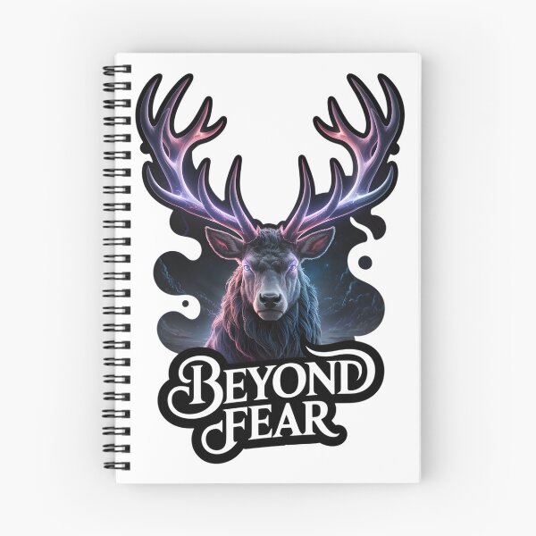 Item preview, Beyond Fear Celestial Stag Fantasy Sticker designed and sold by SurajDesigns.
